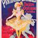 Poster advertising 'Pantomimes Lumineuses, Theatre Optique de E. Reynaud' at the Musee Grevin, printed by Chaix, Paris